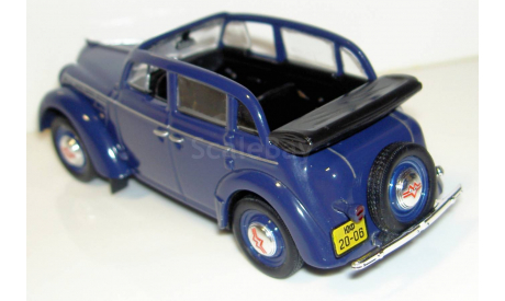 1/43 Москвич-400-420А (Автолегенды СССР №5) с доработками, масштабная модель, scale43, Автолегенды СССР журнал от DeAgostini