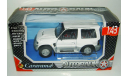 1/43 Mitsubishi Pajero Evoution (Cararama) белый, масштабная модель, scale43, Bauer/Cararama/Hongwell