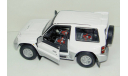 1/43 Mitsubishi Pajero Evoution (Cararama) белый, масштабная модель, scale43, Bauer/Cararama/Hongwell