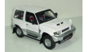 1/43 Mitsubishi Pajero Evoution (Cararama) белый, масштабная модель, scale43, Bauer/Cararama/Hongwell
