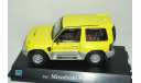 1/43 Mitsubishi Pajero Evolution (Cararama) жёлтый, масштабная модель, scale43, Bauer/Cararama/Hongwell