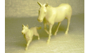 1/35 фигурки Лошадь и Собака из набора Livestock Set (Tamiya 35128), элементы для диорам, scale35