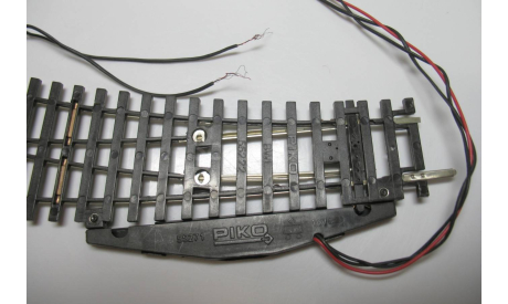 1/87 рельсы BWL (PIKO 55222) со стрелочным приводом (PIKO 55271), железнодорожная модель, scale87