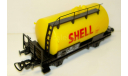 1/87 Платформа-цистерна двухосная Shell, DB Ep.III (PIKO 57707) 2, железнодорожная модель, scale87