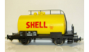 1/87 Платформа-цистерна двухосная Shell, DB Ep.III (PIKO 57707) 2, железнодорожная модель, scale87