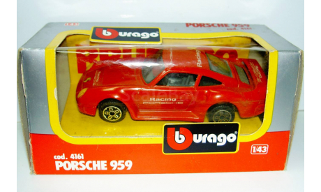 1/43 Porsche 959 (Bburago), масштабная модель, 1:43