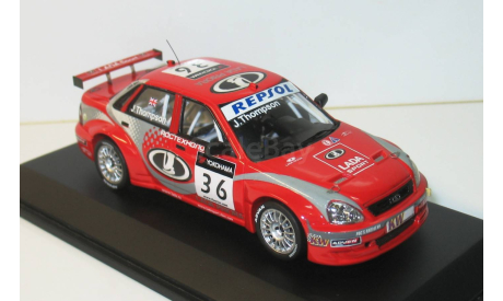 1/43 ВАЗ Lada Priora WTCC 2009 №36 James Thompson (DiP Models), масштабная модель, scale43