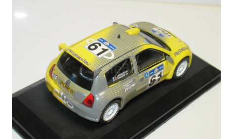 1/43 Renault Clio S1600 №61 Acropolis Rally 2003 (IXO-Altaya), масштабная модель, scale43, Altaya Rally