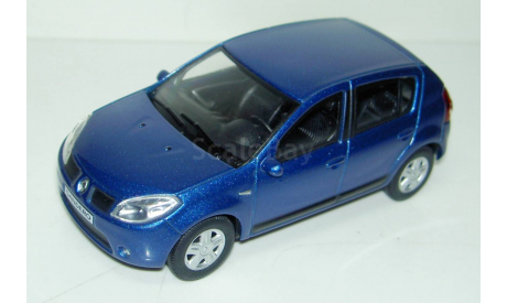1/43 Renault Sandero 2009 (Keng Fai Toys) без коробки, масштабная модель, scale43
