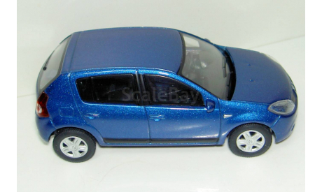 1/43 Renault Sandero 2009 (Keng Fai Toys) без коробки, масштабная модель, scale43