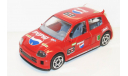 1/43 Renault Super Clio Trophy №63 (Bburago), масштабная модель, scale43