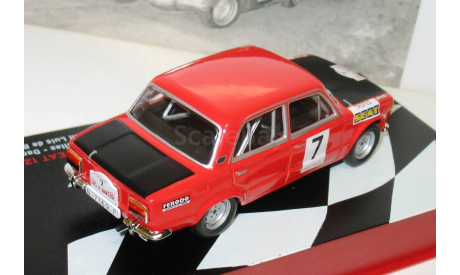 1/43 Seat 124-1600 №7 Criterium Luis de Baviera 1972 S.Canellas-D.Ferrater (IXO-Altaya), масштабная модель, scale43