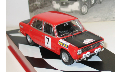 1/43 Seat 124-1600 №7 Criterium Luis de Baviera 1972 S.Canellas-D.Ferrater (IXO-Altaya), масштабная модель, scale43