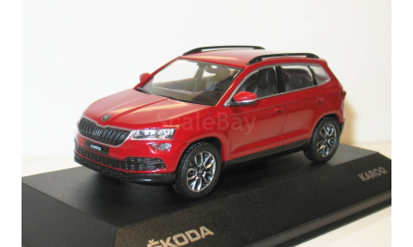 1/43 Skoda Karoq 2018 red velvet (Norev), масштабная модель, scale43, Škoda