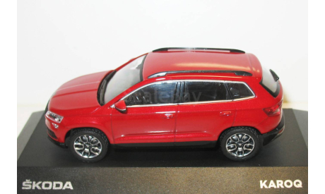 1/43 Skoda Karoq 2018 red velvet (Norev), масштабная модель, scale43, Škoda