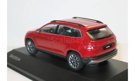 1/43 Skoda Karoq 2018 red velvet (Norev), масштабная модель, scale43, Škoda