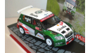 1/43 Skoda Fabia S2000 №1 Rally Russia 2009 J.Hanninen-M.Markkula (IXO-Altaya), масштабная модель, scale43, Champion Rally Cars, Finnland (by IXO), Škoda