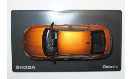 1/43 Skoda Octavia IV RS 2020 Phoenix Orange Metallic (Abrex), масштабная модель, Škoda, scale43