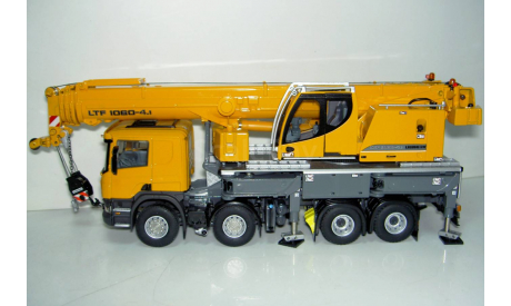 1/50 Scania P420 Liebherr LTF 1060-4.1 Autocrane (WSI Models), масштабная модель, 1:50