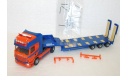 1/87 Scania R09 TL SZ автопоезд-тяжеловоз (Herpa), железнодорожная модель, scale87