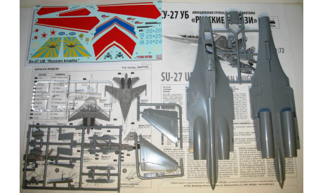 1/72 Су-27УБ ’Русские витязи’ (7277) Звезда (сборная модель), сборные модели авиации, scale72, Сухой