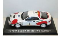 1/43 Toyota Celica Turbo 4WD №4 Rally Catalunya 1992 C.Sainz-L.Moya (IXO-Altaya), масштабная модель, scale43, Altaya Rally