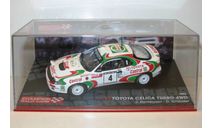 1/43 Toyota Celica Turbo 4WD №4 1000 Lakes Rally 1993 J.Kankkunen-D.Giraudet (IXO-Altaya), масштабная модель, scale43, Champion Rally Cars, Finnland (by IXO)
