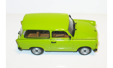 1/43 Trabant 601 S Universal 1985 (Minichamps) schilfgrun, масштабная модель, scale43