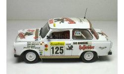 1/43 Trabant P601 №125 Rallye Monte-Carlo 1995 M.Kahlfuss - R.Bauer (IXO) RAC059