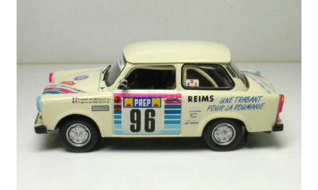 1/43 Trabant 601 №96 Rallye Monte Carlo 1992 E.Fresquet-V.Fresquet (IST models) IST 083, масштабная модель, scale43