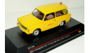 1/43 Trabant 601 Follow Me-DHL HUB Leipzig 2001 (IST 190), масштабная модель, IST Models, scale43