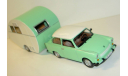 1/43 Trabant 601 mit Wurdig 301 (Atlas), масштабная модель, scale43