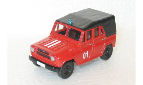 1/87 УАЗ-469 Пожарный (MixAuto), железнодорожная модель, scale87