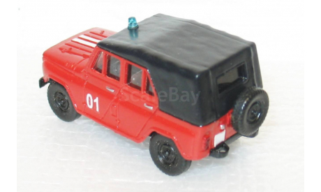 1/87 УАЗ-469 Пожарный (MixAuto), железнодорожная модель, scale87