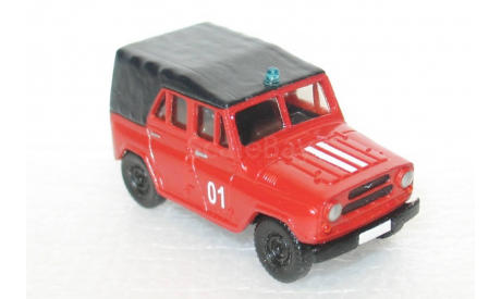 1/87 УАЗ-469 Пожарный (MixAuto), железнодорожная модель, scale87