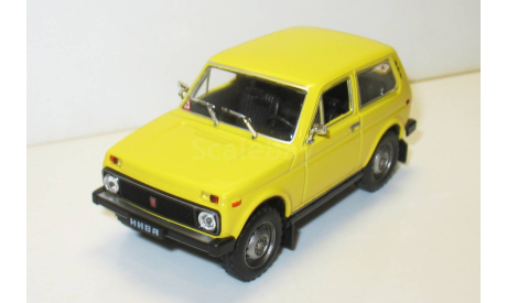 1/43 ВАЗ-2121 Нива (Автолегенды СССР №10), с доработками, масштабная модель, Автолегенды СССР журнал от DeAgostini, scale43