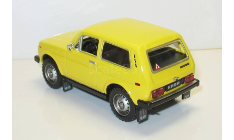 1/43 ВАЗ-2121 Нива (Автолегенды СССР №10), с доработками, масштабная модель, Автолегенды СССР журнал от DeAgostini, scale43