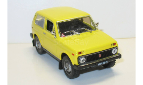 1/43 ВАЗ-2121 Нива (Автолегенды СССР №10), с доработками, масштабная модель, Автолегенды СССР журнал от DeAgostini, scale43