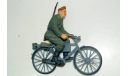 1/35 Немецкий солдат на велосипеде (Tamiya) собранная модель, фигурка, scale35