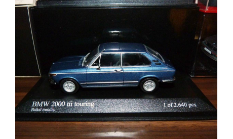 BMW 2000 TII Touring Minichamps, масштабная модель, 1:43, 1/43