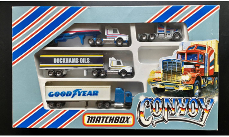 Matchbox Набор Convoy G-4 1983 год., масштабная модель, scale32, Фуры