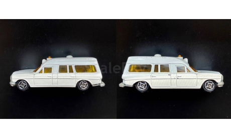 Модель автомобиля Mercedes Ambulance mini jet Norev 1960-70е., масштабная модель, scale72, Mercedes-Benz
