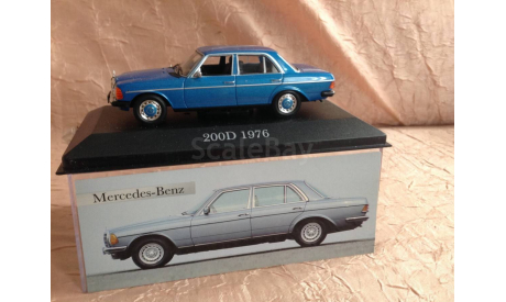 Mercedes-benz 200 D 1976г W 123, масштабная модель, 1:43, 1/43