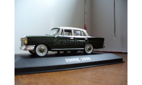 Mercedes-benz 220 SE 1959г, масштабная модель, 1:43, 1/43