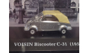 26 Voisin Biscooter c31 - 1957, масштабная модель, Altaya, scale43