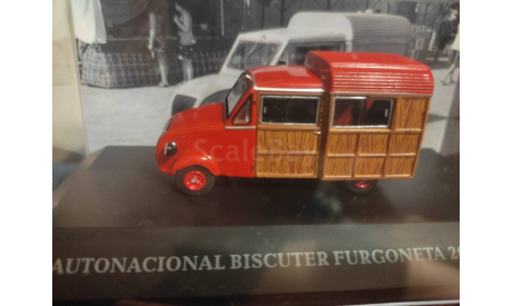 38 Autonacional biscuter Furgoneta., редкая масштабная модель, Altaya, scale43