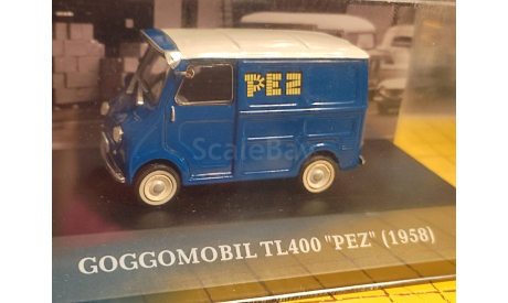 44 Goggomobil TL 400 (1958 ), масштабная модель, Altaya, scale43, Glas