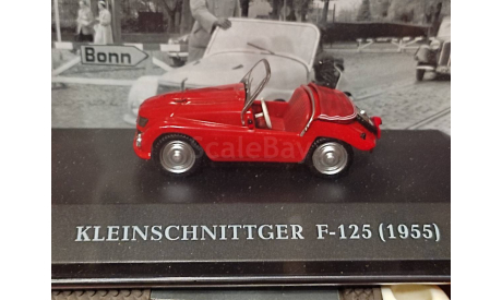 59 Kleinschnittger F125, масштабная модель, Altaya, scale43