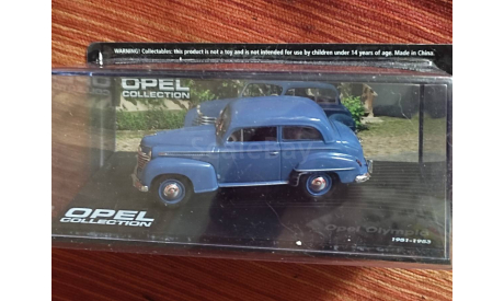 СПб Opel Olympia 1951-53 IXO for Altaya, масштабная модель, Opel Collection, 1:43, 1/43