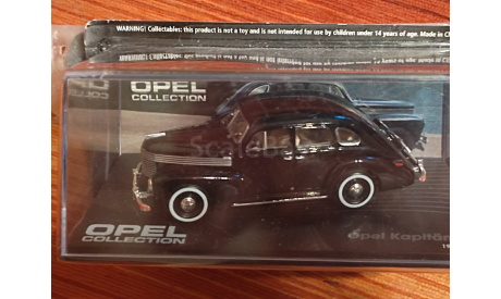СПб Opel Kapitan 1948-50 IXO for Altaya, масштабная модель, Opel Collection, scale43